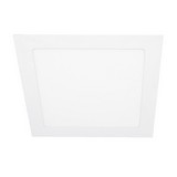 Empotrable led integrado blanco fijo 24 w cuadrado luz calida