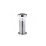 Luminaria exterior tipo postee led integrado 7 w luz calida