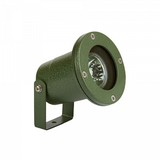 Luminaria sumergible exterior aluminio ip67 gx5.3-50 w verde