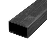 Tubo hierro negro rectangular 1x3 pulg (25x75x1.5mm) x 6m