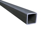 Tubo hierro negro cuadrado 1.1/4x1.1/4 pulg (31x31x1.5mm) x 6m