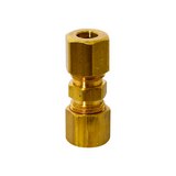 Unión bronce compresión 1/4 pulg