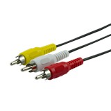 Cable para audio y video rca 6 pies