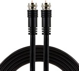 Cable coaxial 7.6 m negro ge