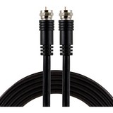 Cable coaxial doble blindaje conector tipo f 15.2 m ge