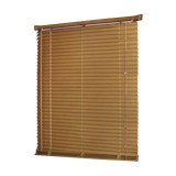 Persiana mini blind de pvc 122x163 cm 1 pulg café