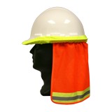 Protector solar para cuello anaranjado