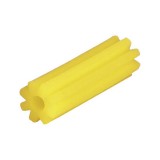 Expander plastico radial 6x24 mm 20 unidades amarillo