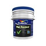 Pintura high standard antibacter satin base white 1600 05gl