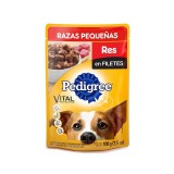 Comida humeda para perro raza pequeña res 100 g