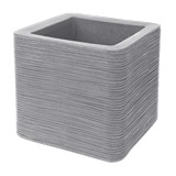 Maceta plastica cudrada gris y54192780