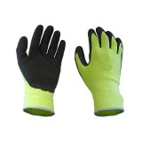 Guantes de nitrilo verde/negro