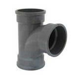 Yee tee pvc para drenaje de 1-1/2x1-1/2 pulg (38.1 mm x 38.1 mm)