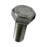 Perno hexagonal 5/8x2 pulg (15.87 mm x 50.8 mm) inoxidable rosca ordinaria