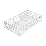 Organizador de acero inox para platos 600mm