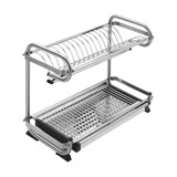 Escurridor de acero inox para platos 500mm