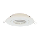 Lámpara ojo de buey para gu10 blanca 105 x 25 mm