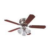 Ventilador de techo con 5 aspas y 3 luces