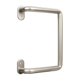 Haladera para puerta corrediza nickel satinado 8 pulg