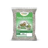 Piedra decorativa para jardín 1 kg blanca