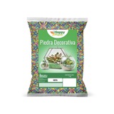 Piedra decorativa para jardin 1 kg multicolor