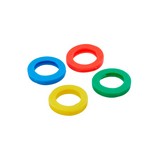 Identificador para llave media luna de hule 4 pzs