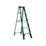 Escalera fibra de vidrio 2 bandas 6' tipo ii 175kg cuprum