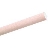 Bolillo de madera redondo 1/2 x 48 in