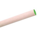 Bolillo de madera redondo 1/4 x 48 in