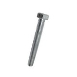 Tornillo hexagonal rosca ordinaria zinc 1/4 x 2 gr2 t/rosca