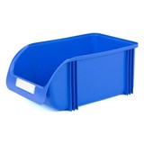 Organizador plástico azul 21 cm