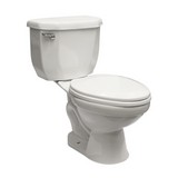 Inodoro con manecilla blanco 2p redondo aldosa