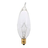Bombilla incandes 25w clear punta vuelta e-12