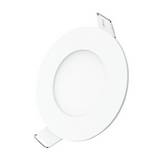 Ojo de buey led de 3 ft por 3w empotrable luz cálida