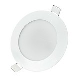 Ojo de buey led de 5 ft por 6w empotrable luz blanca