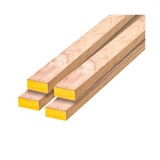 Listón de madera pino tratado 1 x 2 in x 10 ft