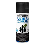 Pintura en spray negro satin  12 oz