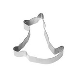 Molde de aluminio forma de perro para galleta 8.25 x 7.6 x 2.5 cm