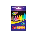 Crayones de cera 24 colores