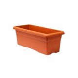 Maceta rectangular terracota 80 x 33 cm