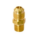 Conector de bronce flare 3/8 x 1/4 pulg npt
