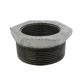 Reductor bushing de hierro galvanizado 2 a 1 ½ in