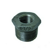 Bushing hierro negro de 1 a 1/2 pulg (25.4 mm a 12.70 mm)