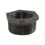 Bushing hierro negro de 2 a 1-1/2 pulg (50.8 a 38.1 mm)