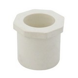 Reductor pvc liso 3/4 a 1/2 in