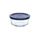 Pyrex redondo c/tapadera azul 2cup 470ml corning