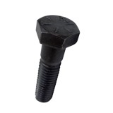 Perno hexagonal negro 1/2x2 pulg (12.70 mm x 50.8 mm) rosca ordinaria g5
