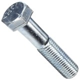 Tornillo hexagonal media rosca ordinaria zinc 1/4x2.1/2 pulg