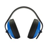 Protector de oidos tipo orejera azul ked313