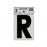 Letra r 3 pulg reflectiva